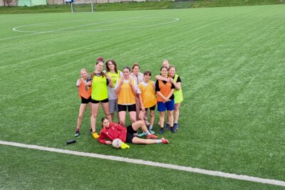 Futbalový tréning aj pre naše dievčatá