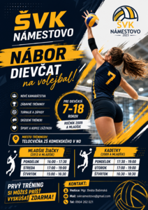 Nábor dievčat na volejbal